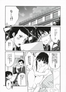 (C78) [apricot (Anji, Kuroo)] Omote to Ura no Himitsu to Naisho. (Amagami) - page 5