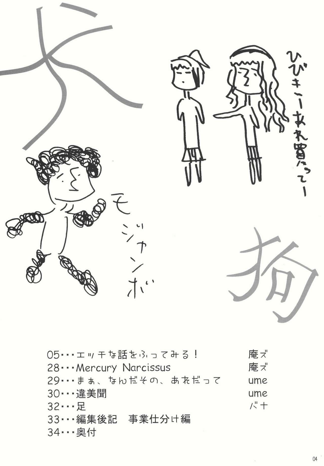 (C77) [Kesshoku Mikan (ume, anzu)] Mercury Narcissus (Amagami) page 4 full