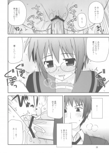 (C78) [Konno Seisakubou (Konno Azure)] Bungeibu ni Nyuubu shimashita. (The Melancholy of Haruhi Suzumiya) - page 20