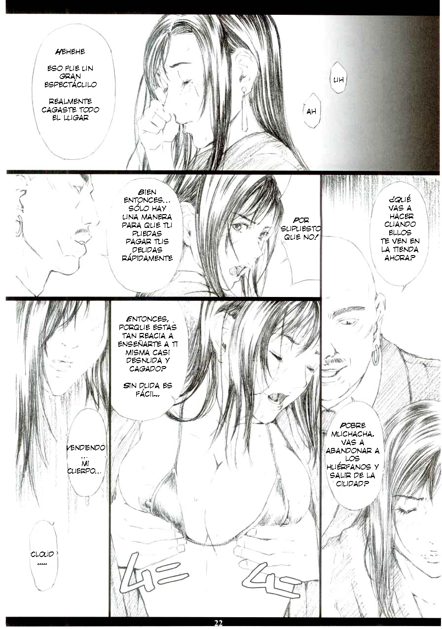 (C67) [M (Amano Ameno)] FF7MT - Masochist Tifa (Final Fantasy VII) [Spanish] page 20 full