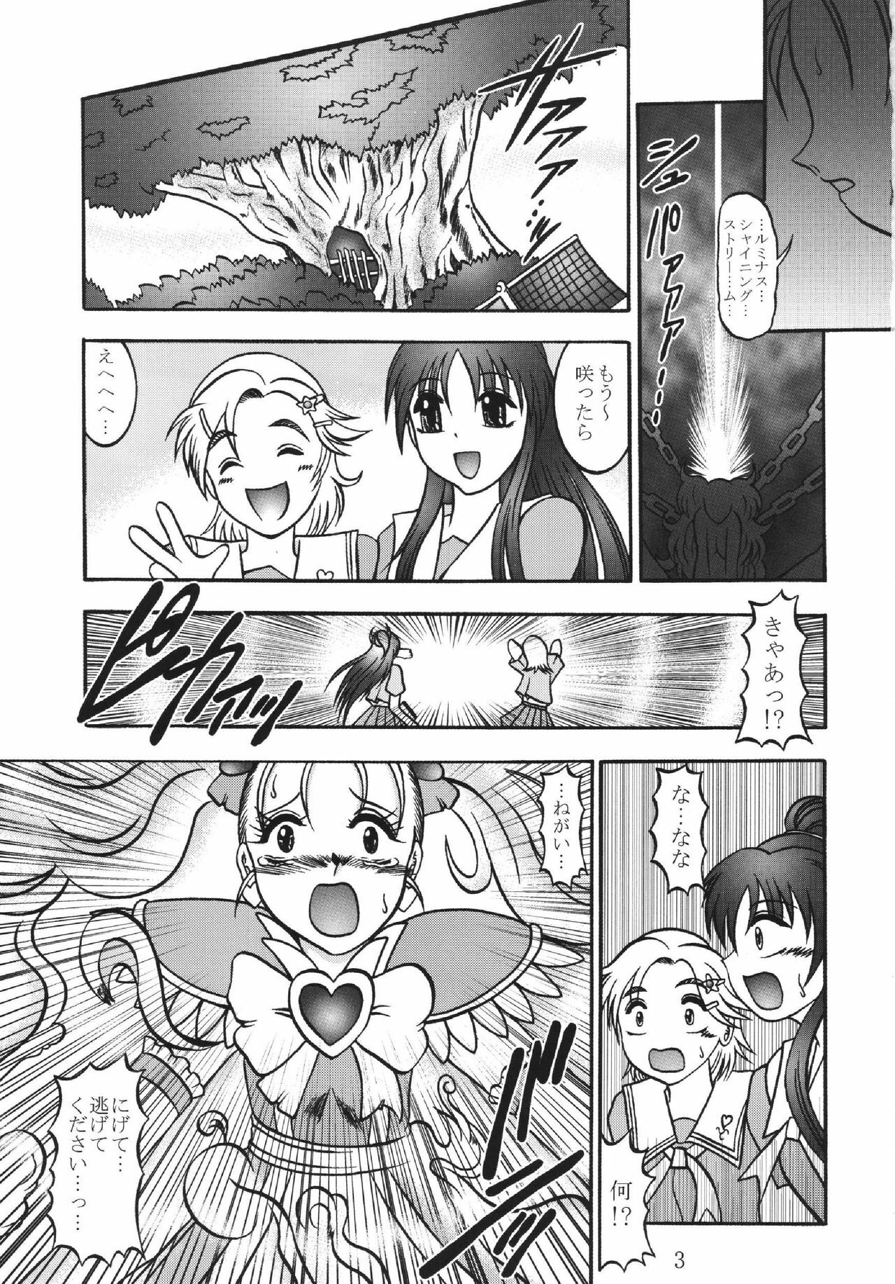 (Mimiket 15) [Studio Kyawn (Murakami Masaki)] GREATEST ECLIPSE White EGRET - Shirasagi (Precure) page 3 full