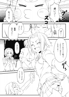 (C78) [Hitori Tower Bridge (Hakkyou Daioujou)] Rit-chan ni Furimawasarete miyou!＋Copyshi Daioujou 4 (K-ON!) - page 2