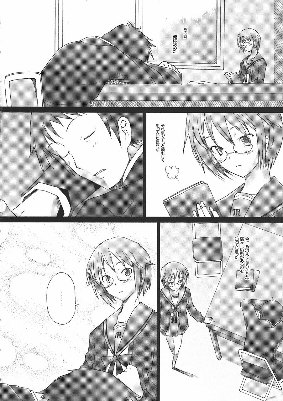 (COMIC1☆4) [Kohakutei (Sakai Hamachi)] -if- (The Melancholy of Haruhi Suzumiya) page 3 full