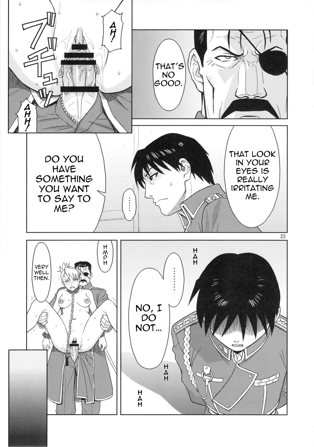 (C78) [AZASUKE WIND (AZASUKE)] Slave Secretary (Fullmetal Alchemist) [English] =Red Vodka+Someone1001= page 21 full