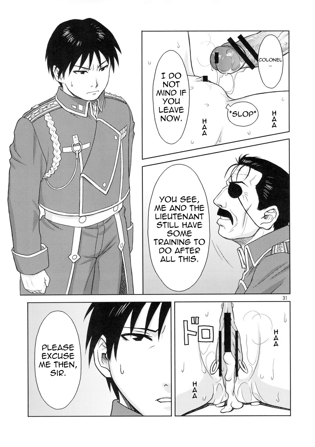 (C78) [AZASUKE WIND (AZASUKE)] Slave Secretary (Fullmetal Alchemist) [English] =Red Vodka+Someone1001= page 29 full