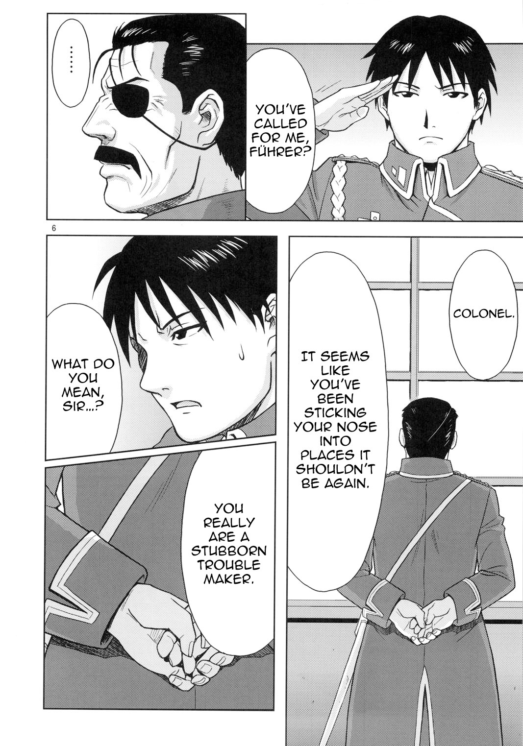 (C78) [AZASUKE WIND (AZASUKE)] Slave Secretary (Fullmetal Alchemist) [English] =Red Vodka+Someone1001= page 4 full