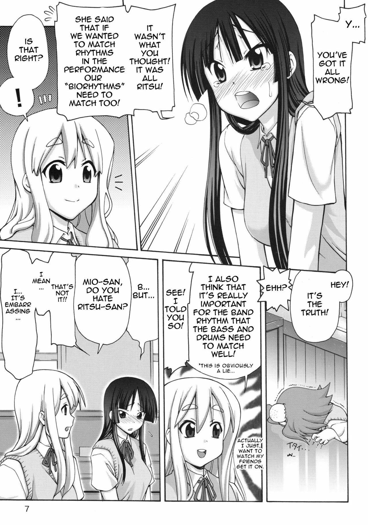 (C76) [GOLD RUSH (Suzuki Address)] Jumping Now!! (K-On!) [English] {doujin-moe.us} page 6 full