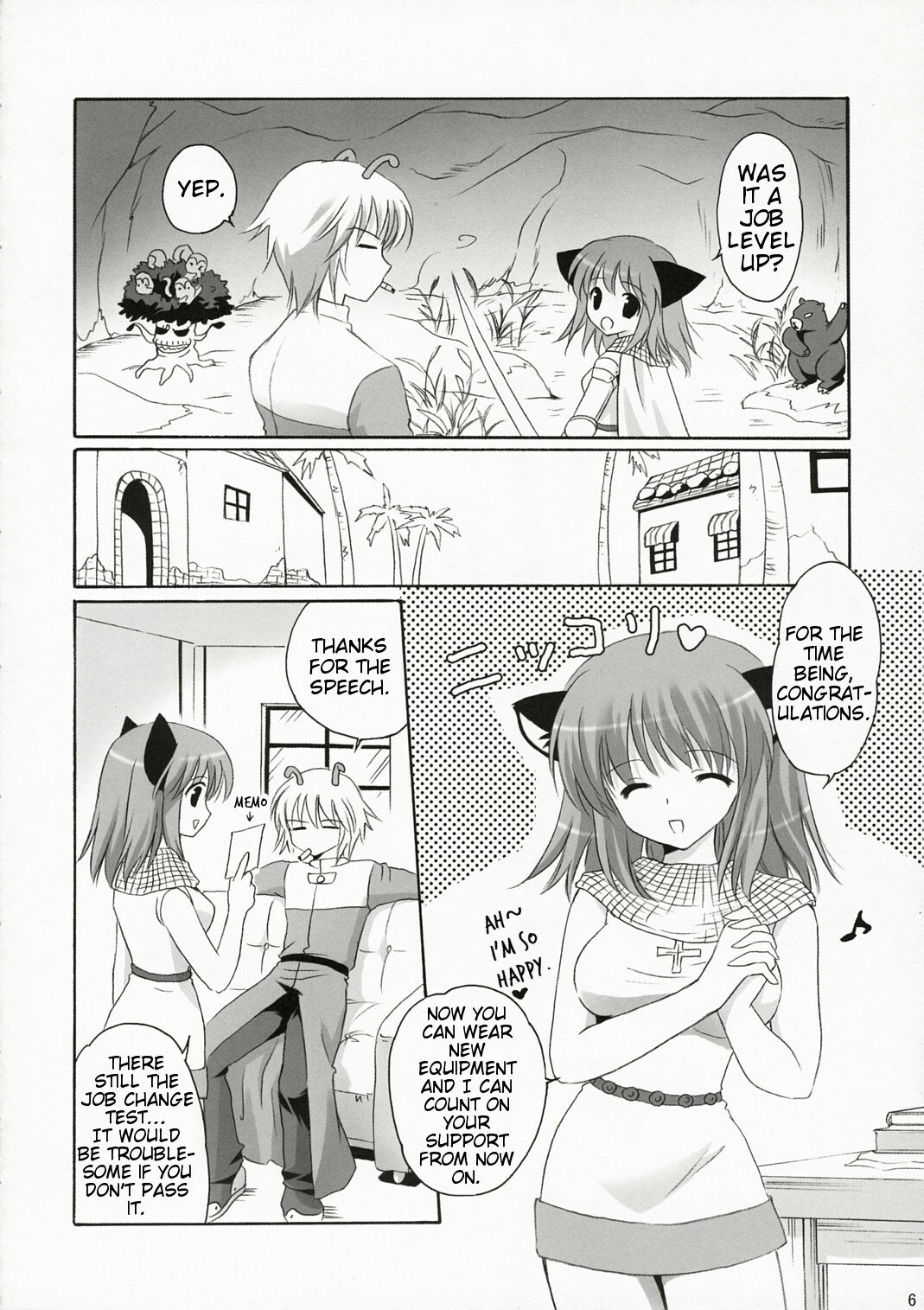 (C72) [Miyumiyu Project (Kanna Satsuki)] Kishi-san no Tenshoku Jouhou (Ragnarok Online) [English] [Slayerjammer] page 5 full