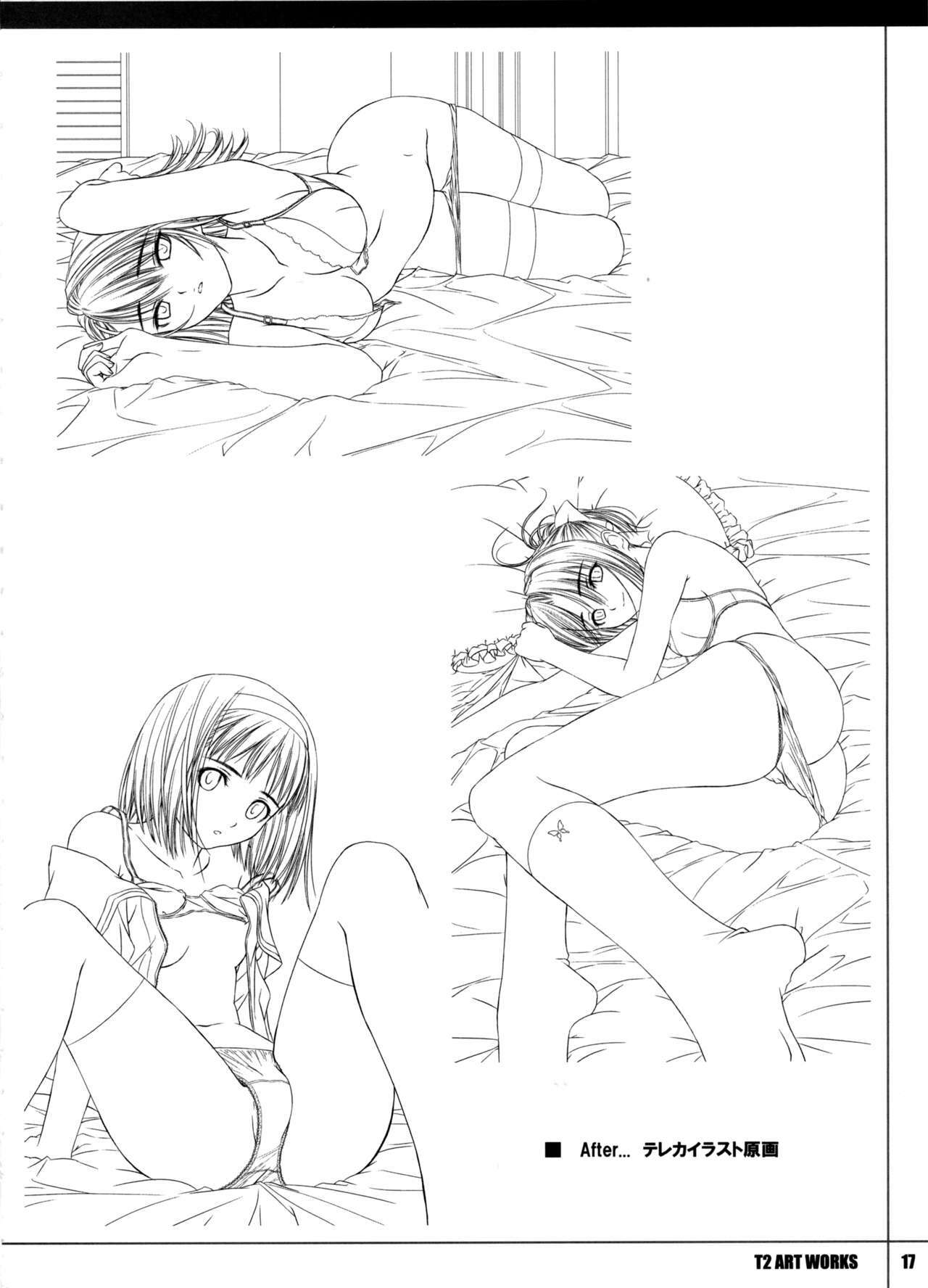 (C78) [T2 ART WORKS (Tony)] T2 ART WORKS Genga&Roughshuu page 17 full