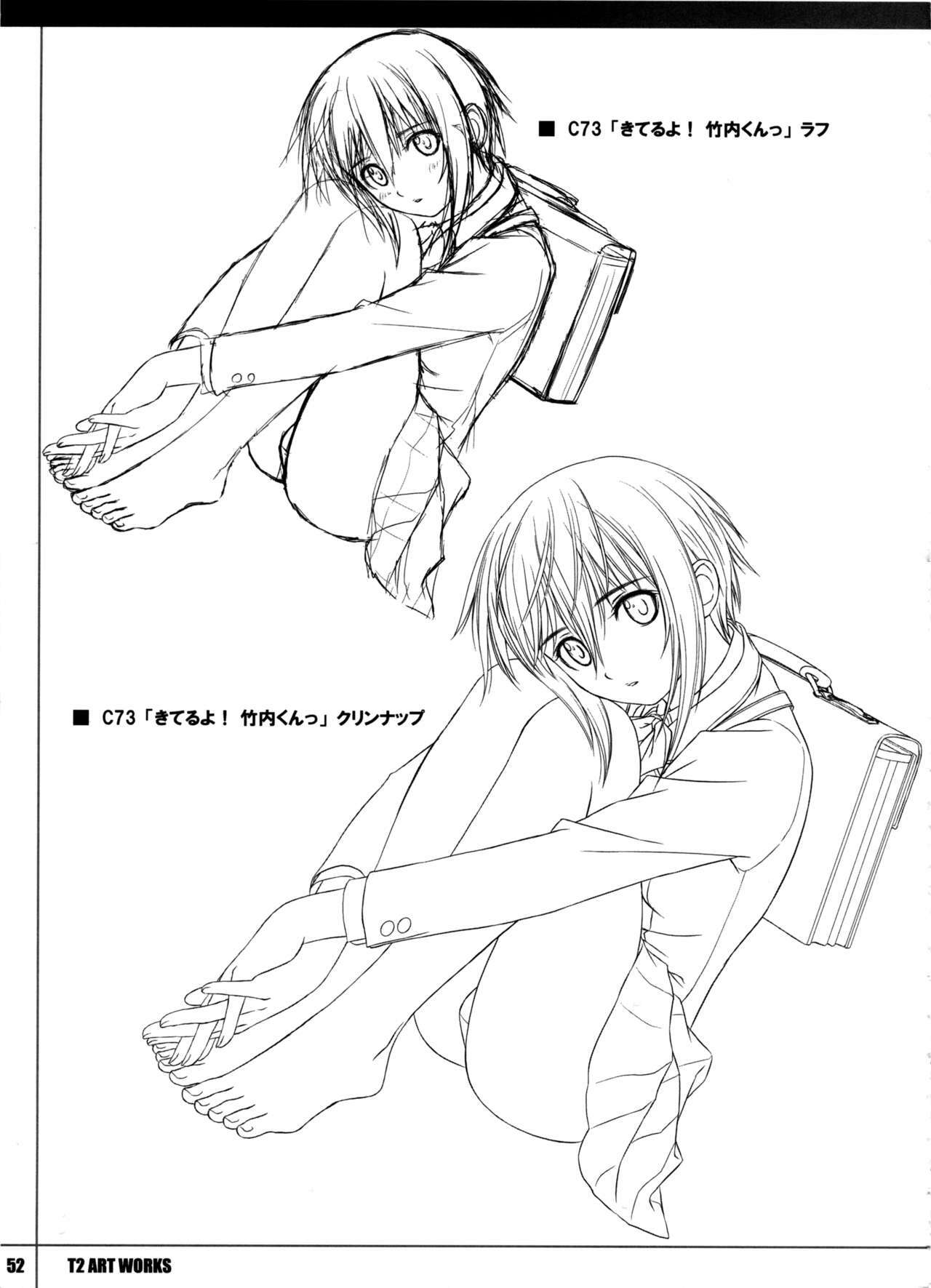 (C78) [T2 ART WORKS (Tony)] T2 ART WORKS Genga&Roughshuu page 52 full