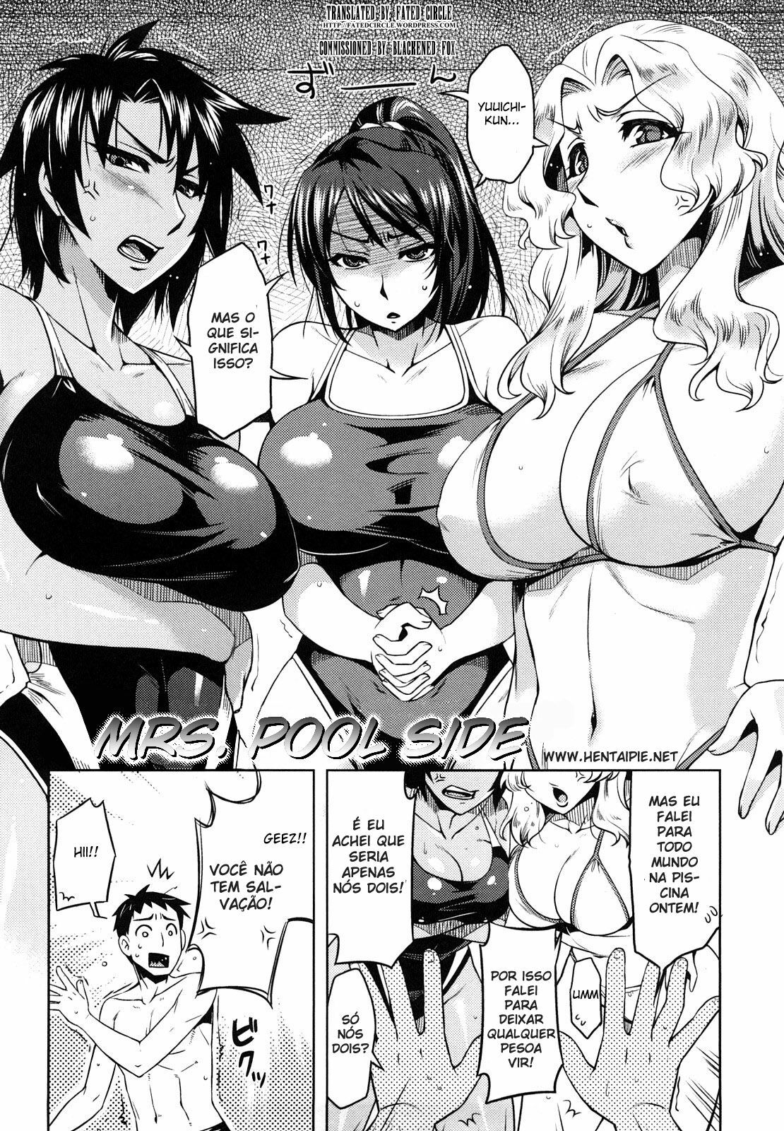 [ReDrop] Mrs. Pool Side (Natsu Koi) [Portuguese-BR] [HentaiPie] page 2 full