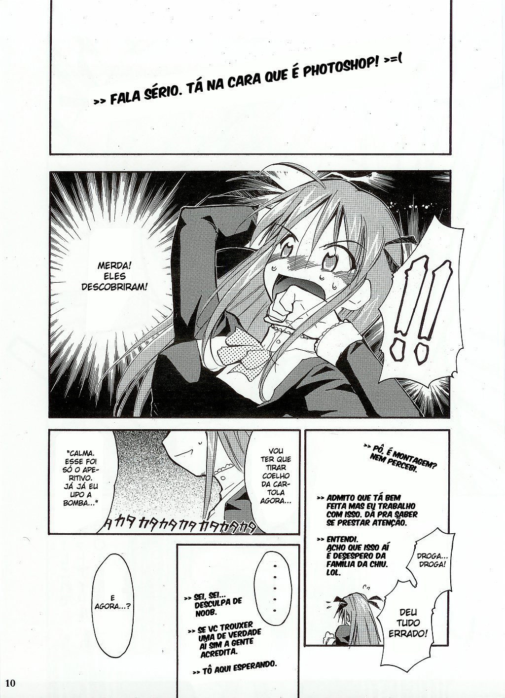 (C65) [Studio Kimigabuchi (Kimimaru)] Negimaru! (Mahou Sensei Negima!) [Portuguese-BR] [BartSSJ] page 10 full