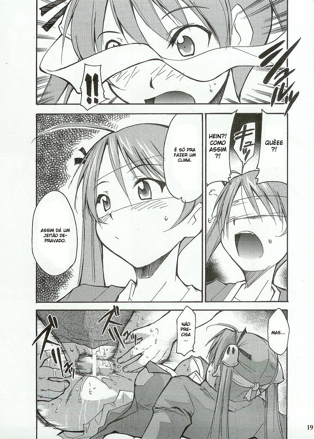 (C65) [Studio Kimigabuchi (Kimimaru)] Negimaru! (Mahou Sensei Negima!) [Portuguese-BR] [BartSSJ] page 19 full