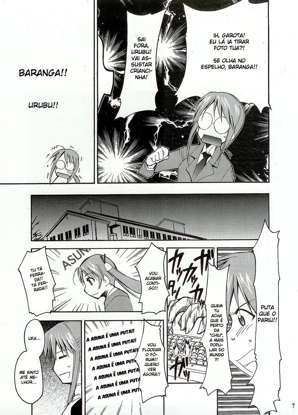 (C65) [Studio Kimigabuchi (Kimimaru)] Negimaru! (Mahou Sensei Negima!) [Portuguese-BR] [BartSSJ] page 7 full