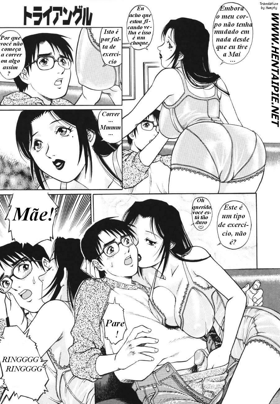 [Yamasaki Masato, Yanagawa Rio] Triangle - a triangular love affair [Portuguese-BR] [HentaiPie] page 33 full