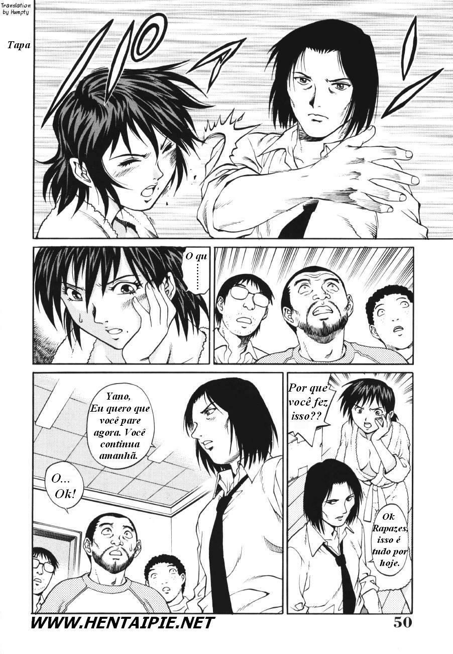 [Yamasaki Masato, Yanagawa Rio] Triangle - a triangular love affair [Portuguese-BR] [HentaiPie] page 50 full