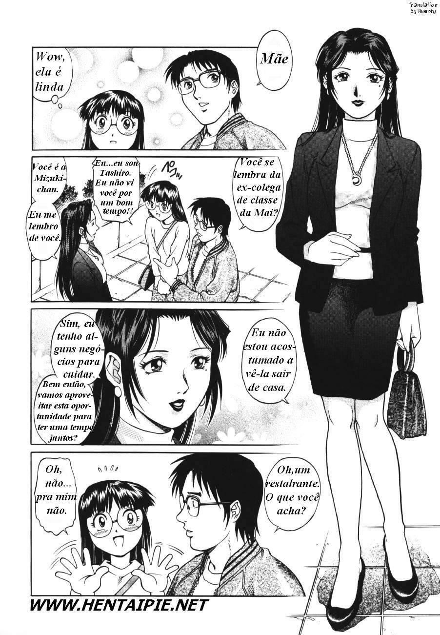 [Yamasaki Masato, Yanagawa Rio] Triangle - a triangular love affair [Portuguese-BR] [HentaiPie] page 54 full