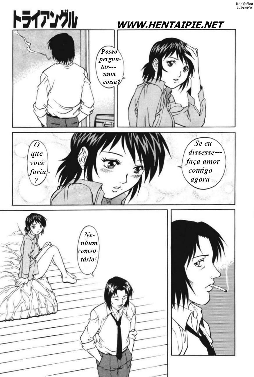 [Yamasaki Masato, Yanagawa Rio] Triangle - a triangular love affair [Portuguese-BR] [HentaiPie] page 75 full