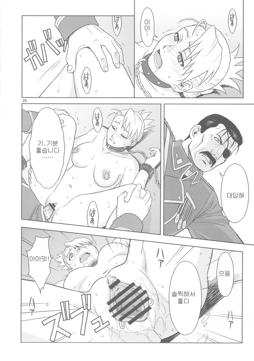 (C78) [AZASUKEWIND (Azasuke)] SLAVE SECRETARY (Full Metal Alchemist) [Korean] page 25 full