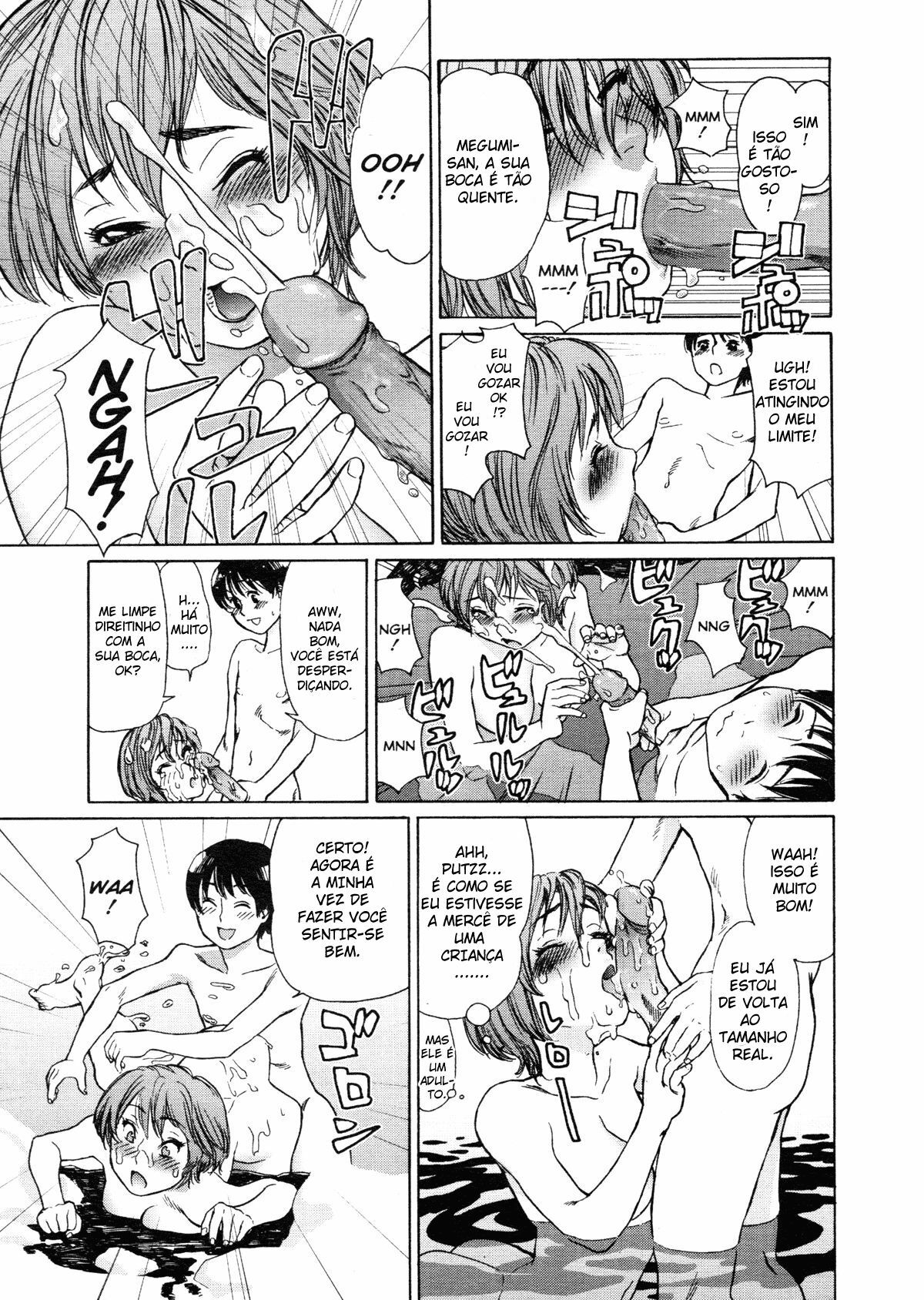 [Yamatogawa] Aqua Bless [Portuguese-BR] [Hentai-Brasil] page 204 full