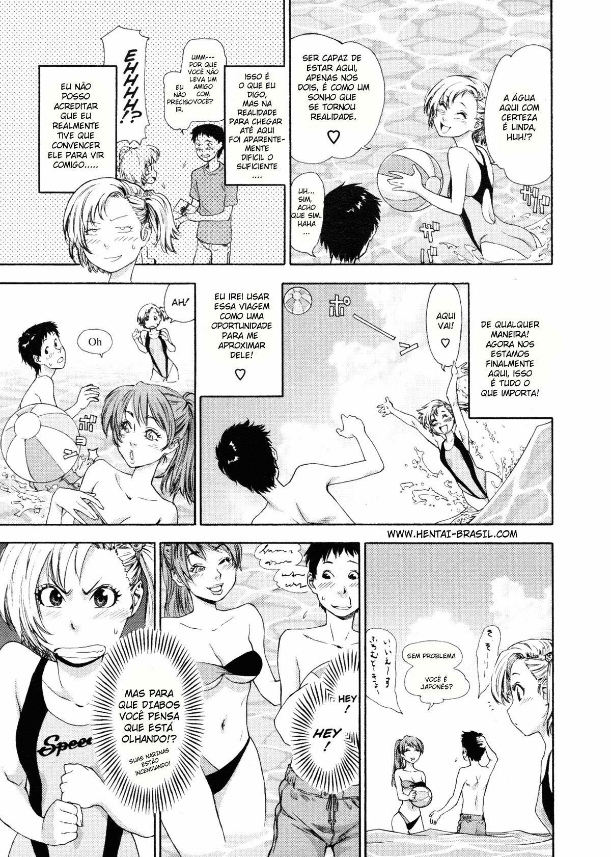 [Yamatogawa] Aqua Bless [Portuguese-BR] [Hentai-Brasil] page 44 full