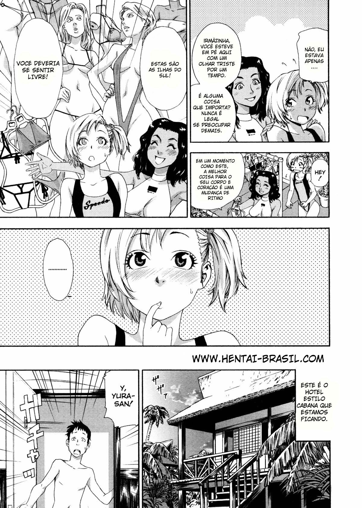 [Yamatogawa] Aqua Bless [Portuguese-BR] [Hentai-Brasil] page 46 full