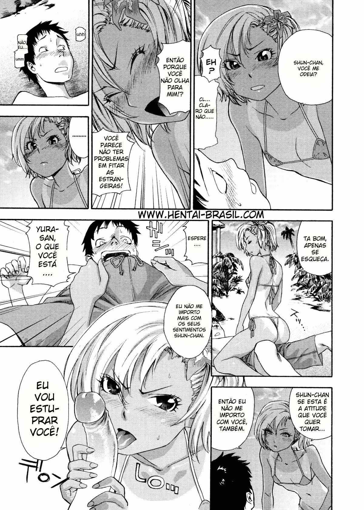 [Yamatogawa] Aqua Bless [Portuguese-BR] [Hentai-Brasil] page 50 full