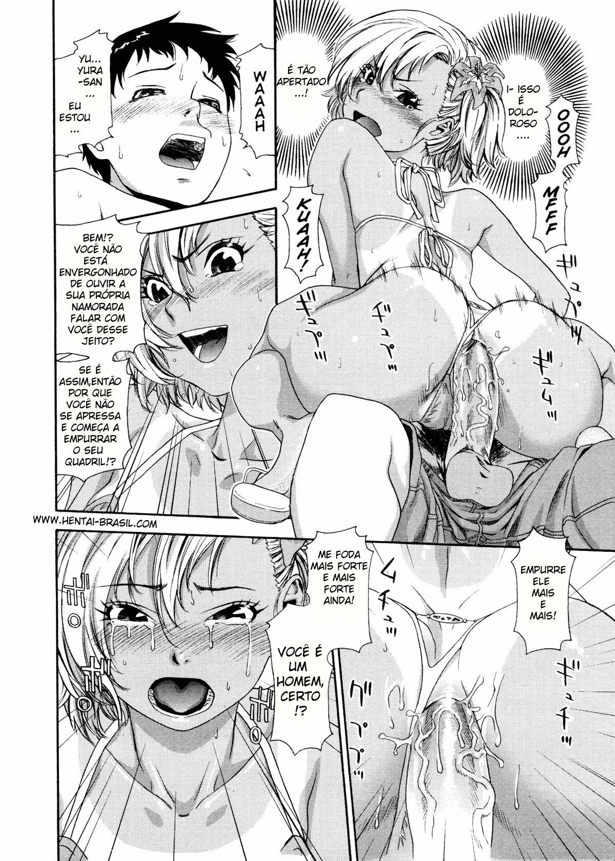 [Yamatogawa] Aqua Bless [Portuguese-BR] [Hentai-Brasil] page 53 full