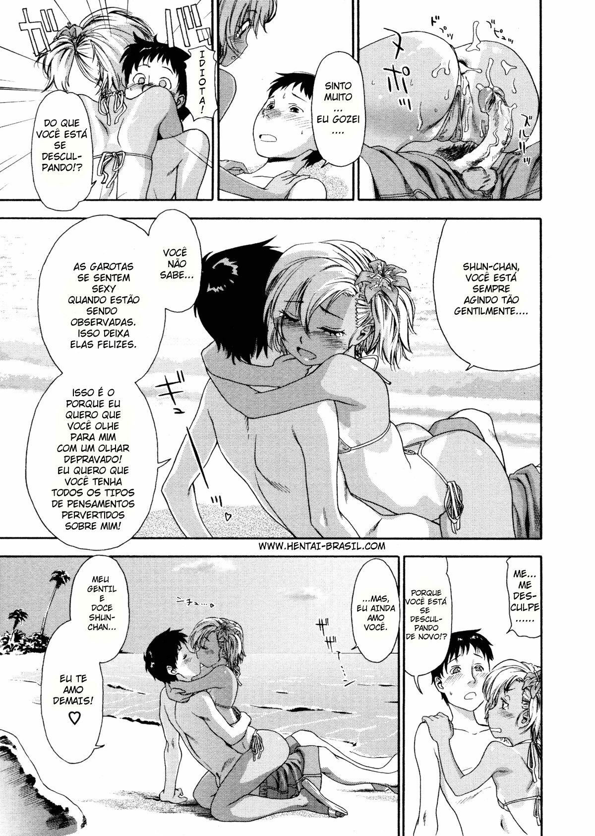 [Yamatogawa] Aqua Bless [Portuguese-BR] [Hentai-Brasil] page 56 full