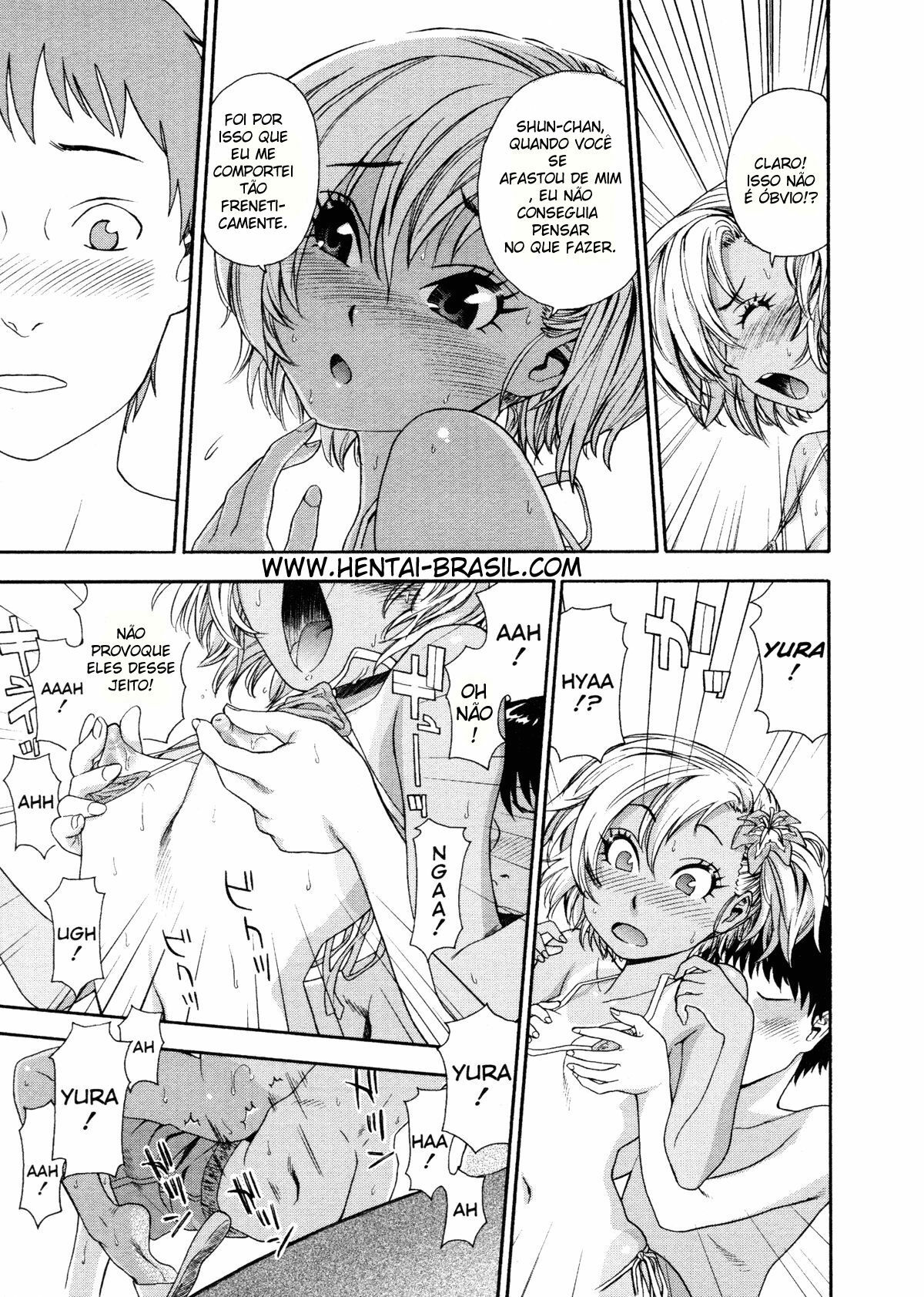 [Yamatogawa] Aqua Bless [Portuguese-BR] [Hentai-Brasil] page 60 full