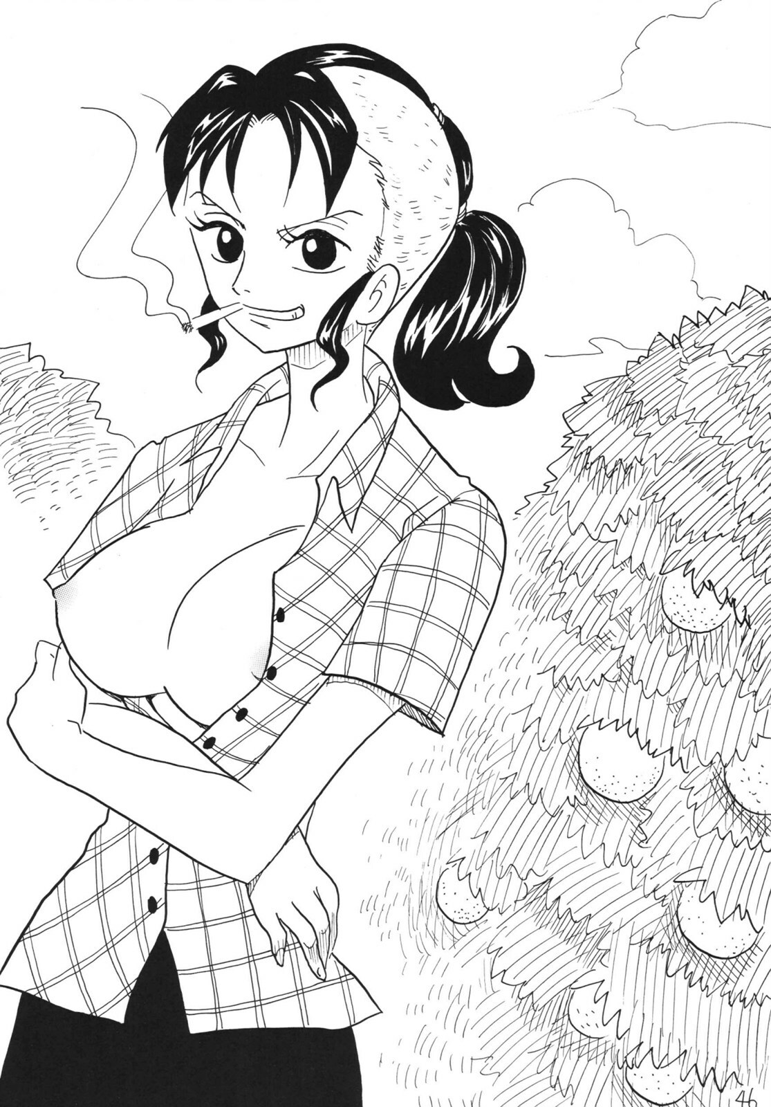 [Ginmomodou (Mita Satomi)] Koukai Nisshi DX (One Piece) [Digital] page 46 full