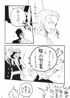 [Ginmomodou (Mita Satomi)] Koukai Nisshi DX (One Piece) [Digital] - page 12