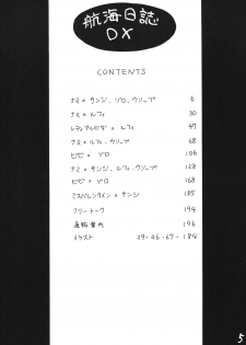 [Ginmomodou (Mita Satomi)] Koukai Nisshi DX (One Piece) [Digital] - page 5