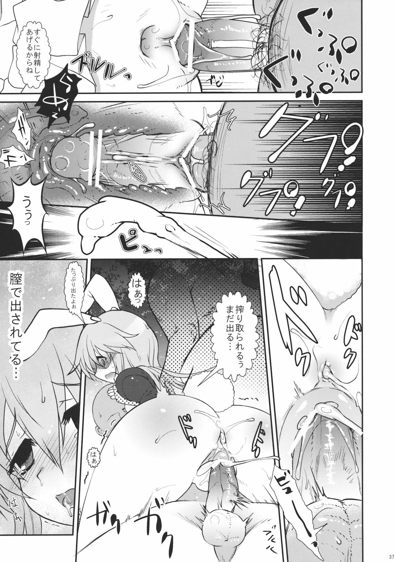 (C78) [Kuma-tan Flash! (Hanao)] Scapegoat Act: 1 (Touhou Project) page 37 full