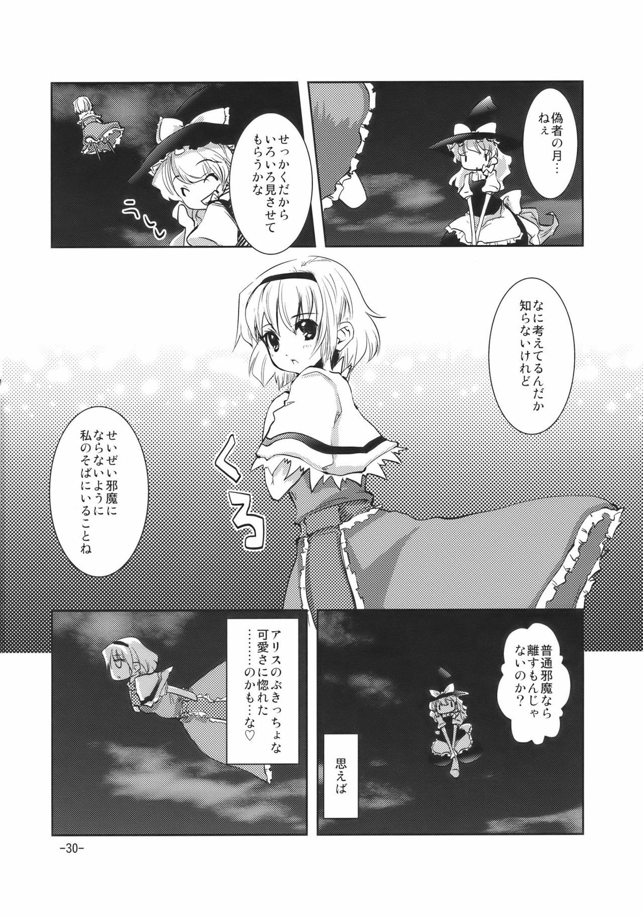 (C78) [Sanzoku no Uta (Takara Akihito)] Love Ali (Touhou Project) page 30 full