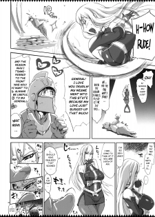 (C76) [YA-ZY (Yunioshi)] Joukan wa Valkyria | My General, My Valkyria (Valkyria Chronicles) [English] [Brolen & The Randy Rabbit] - page 7