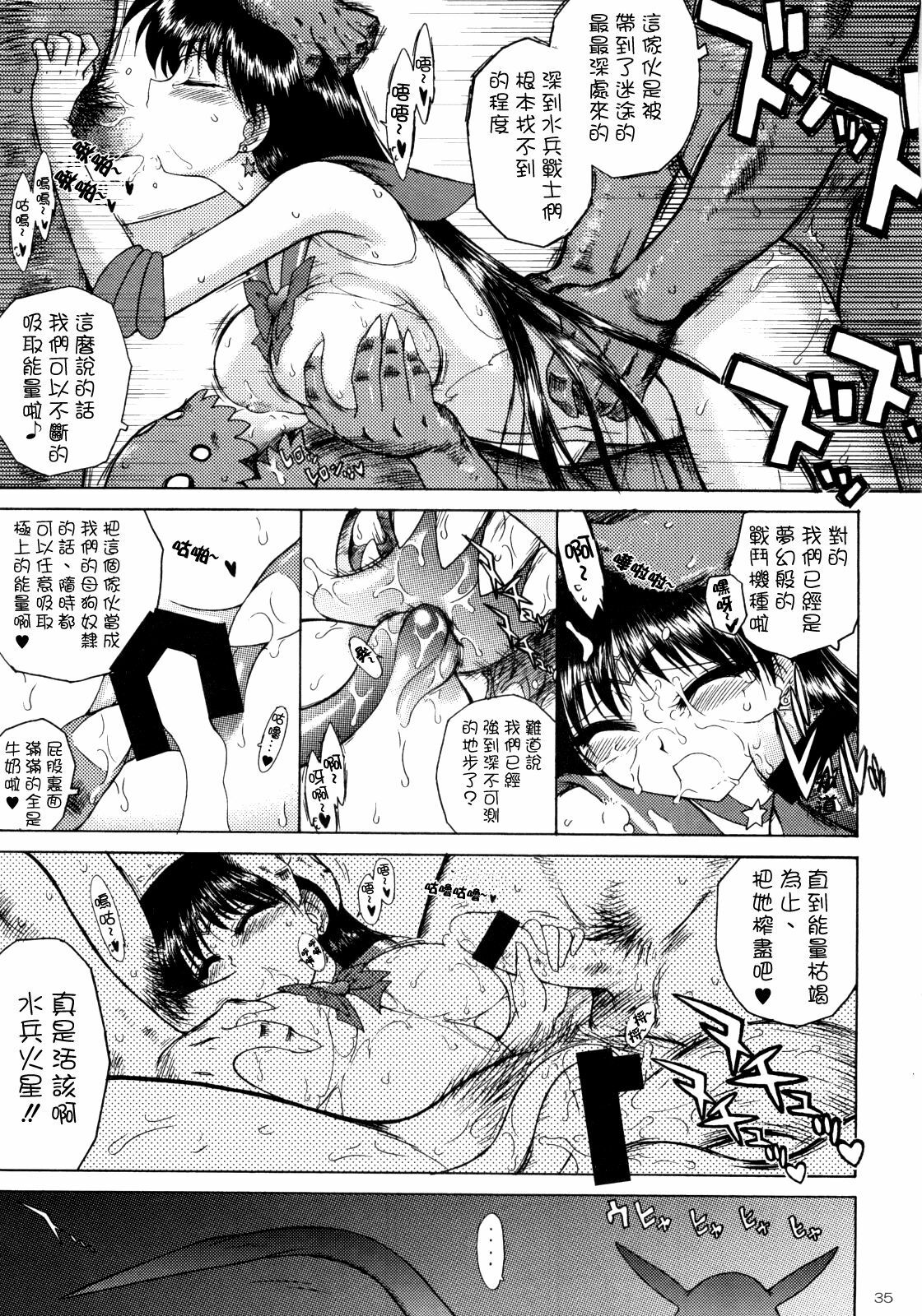 (C75) [BLACK DOG (Kuroinu Juu)] SCARY MONSTERS (Bishoujo Senshi Sailor Moon) [Chinese] [lzmcsa個人漢化] page 35 full