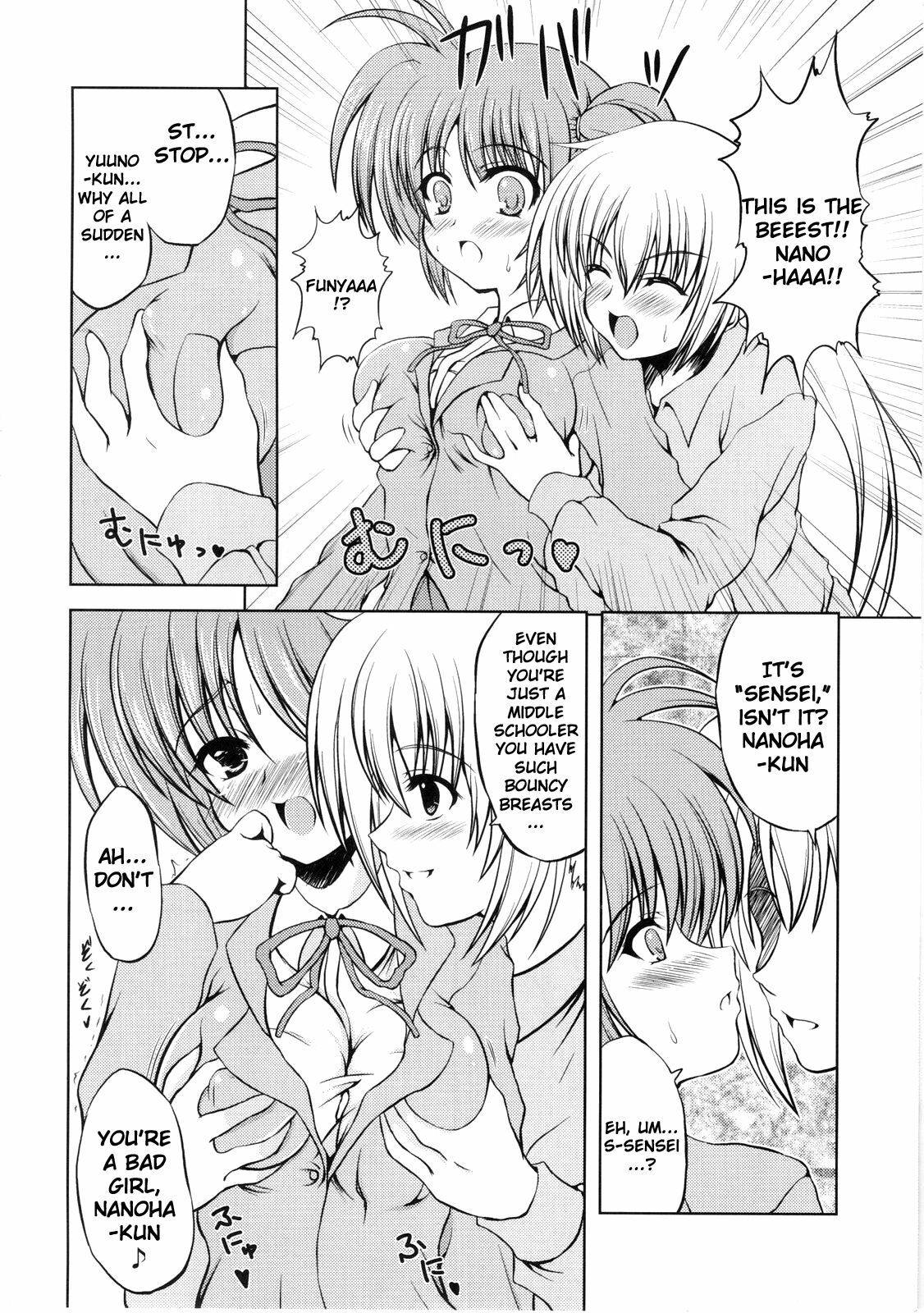 (SC38) [from SCRATCH (Johnny)] E3 ~Ero Nano☆Eroi no☆Ecchi Nano☆~ (Mahou Shoujo Lyrical Nanoha StrikerS) [English] [Vic-Vic] page 3 full