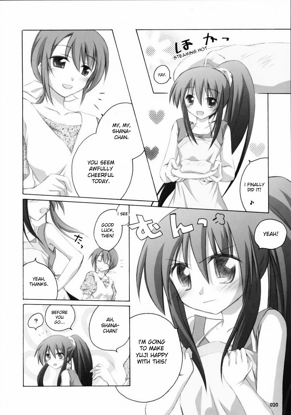 (Boku Dake no Egao) [Titokara 2nd Branch (Manami Tatsuya)] Shana no Sanpunkan Cooking | Shana's 3 minute Cooking (Shakugan no Shana) [English] [desudesu] page 19 full