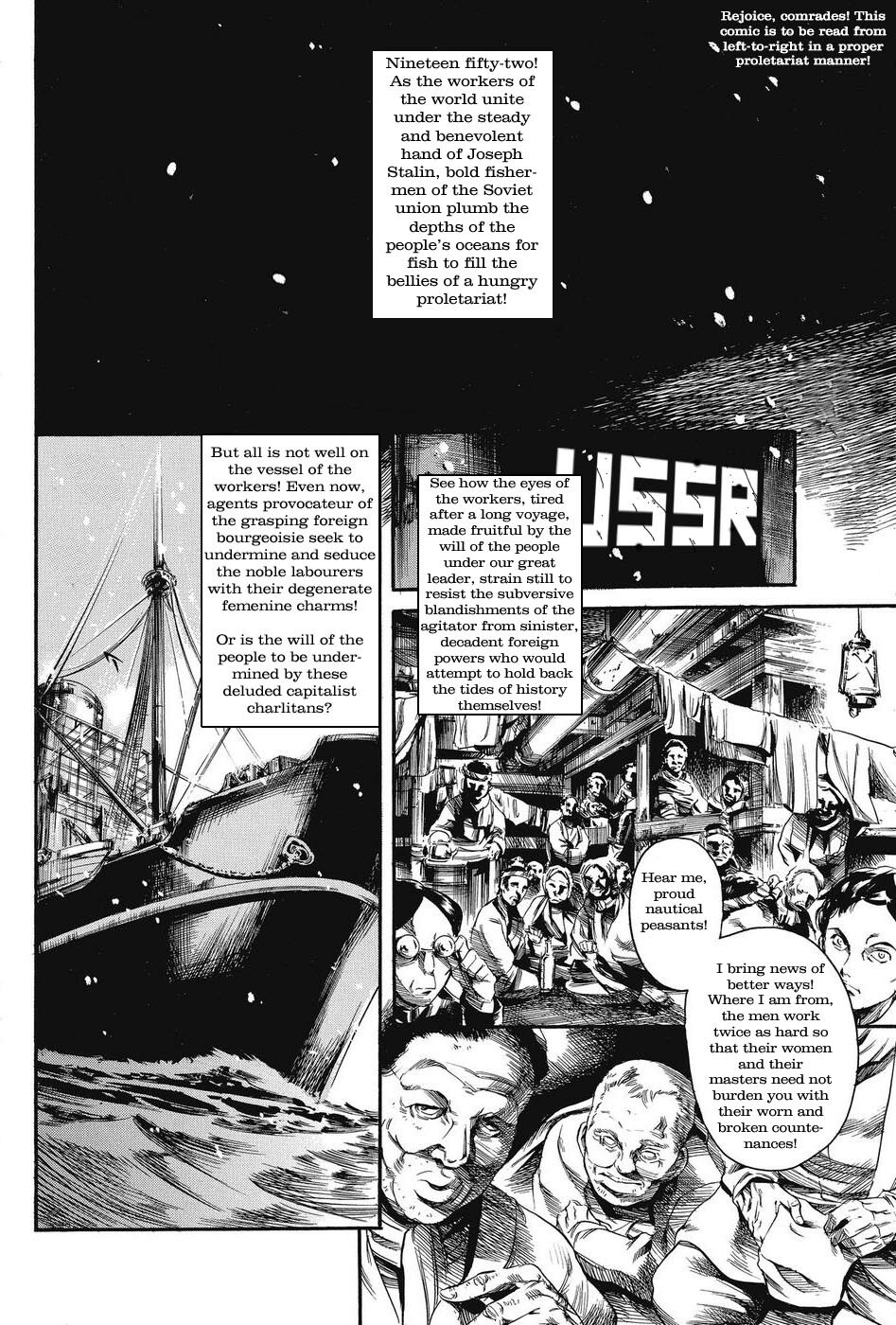 Red Crabs and Bad Magicians: Workers Unite on the People's Ocean! [English] [Rewrite] [newdog15] page 1 full