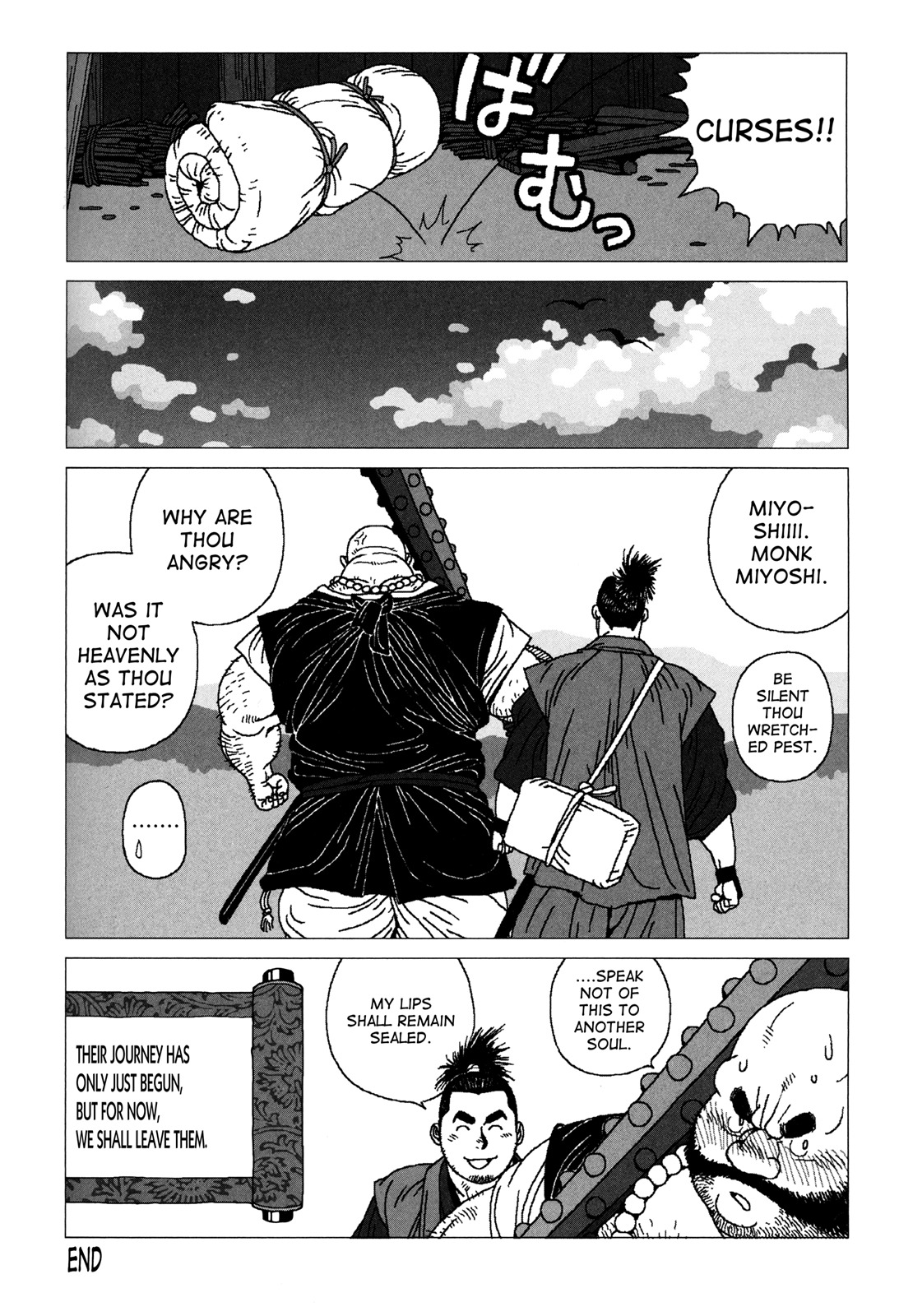 [Jiraiya] Sanwa no Karasu | The Best Trio Ch.1-9 [English] {Skewed} page 128 full