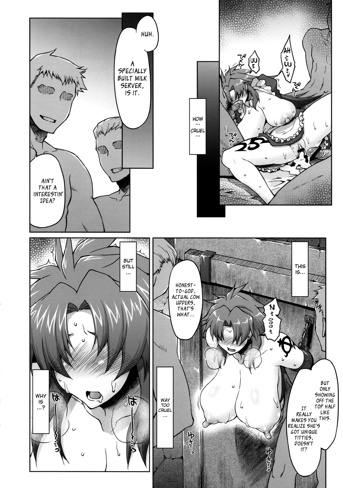 (C78) [Sago-Jou (Seura Isago)] Meushi Gizoku ~Risty Rin After~ [Holstein Robber ~Gang Bang Listy After~] (Queen's Blade) [English] =Wrathkal+Torn= page 33 full