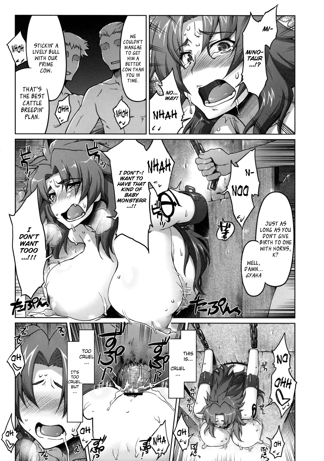 (C78) [Sago-Jou (Seura Isago)] Meushi Gizoku ~Risty Rin After~ [Holstein Robber ~Gang Bang Listy After~] (Queen's Blade) [English] =Wrathkal+Torn= page 38 full