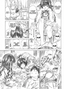 (C78) [MARUTA-DOJO (MARUTA)] Kimi wa Docchi ni Fumaretai? (Amagami) [English] =LWB= - page 14