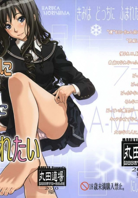 (C78) [MARUTA-DOJO (MARUTA)] Kimi wa Docchi ni Fumaretai? (Amagami) [English] =LWB=