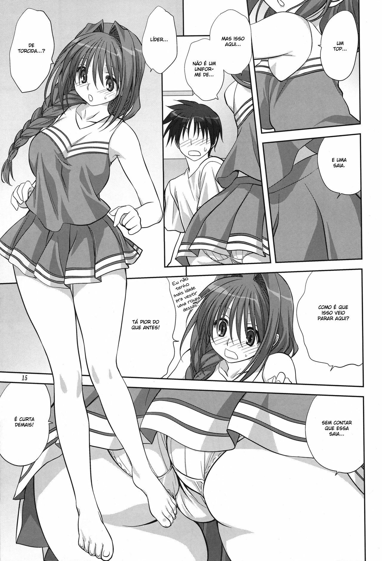 (C78) [Mitarashi Club (Mitarashi Kousei)] Akiko-san to Issho 6 (Kanon) [Portuguese-BR] [BartSSJ] page 15 full