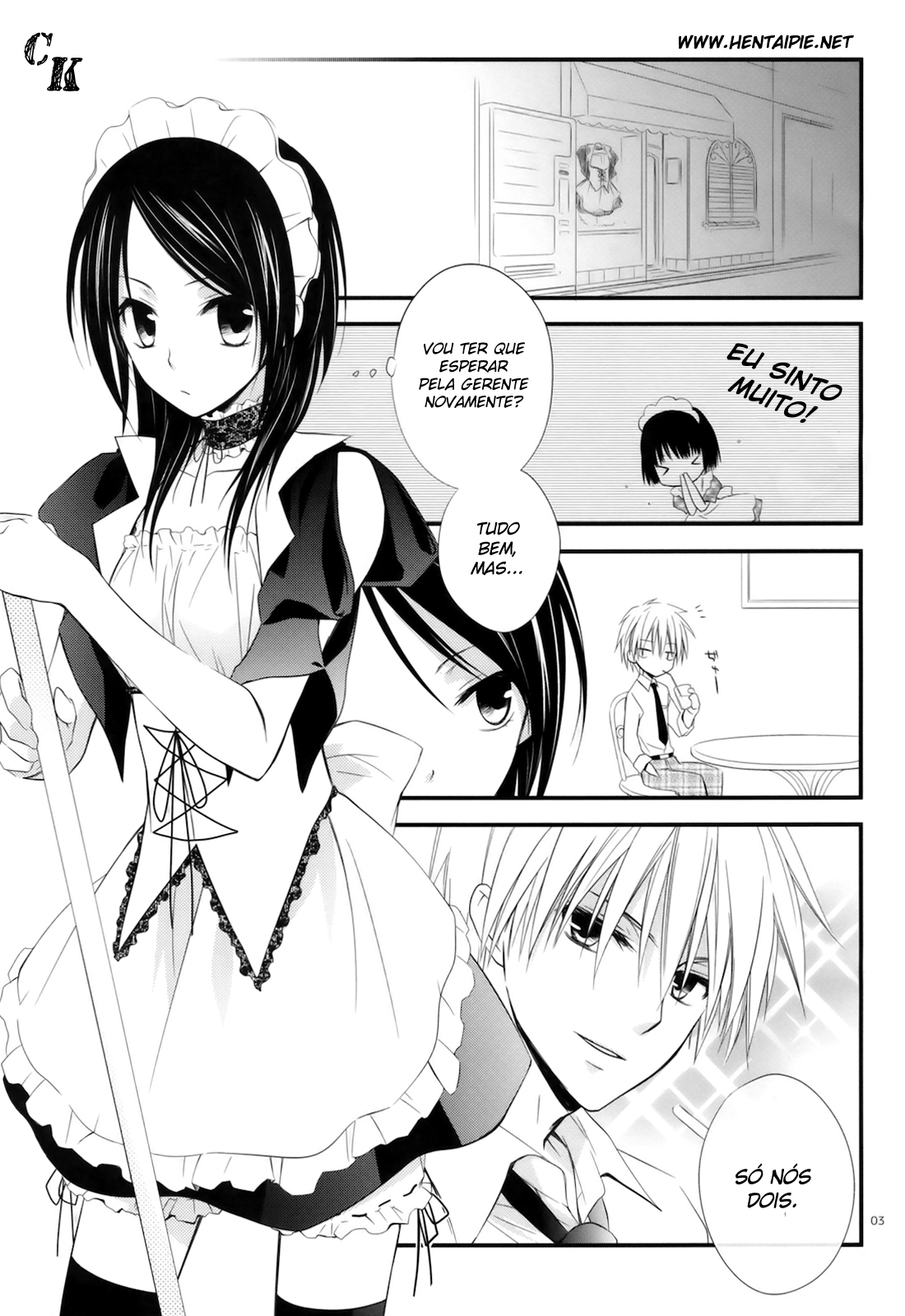 [m.s.t. (Nanami Yasuna)] elle* (Kaichou wa Maid-sama!) [Portuguese-BR] {CHRONO KIMERA} [2009-09-29] page 3 full