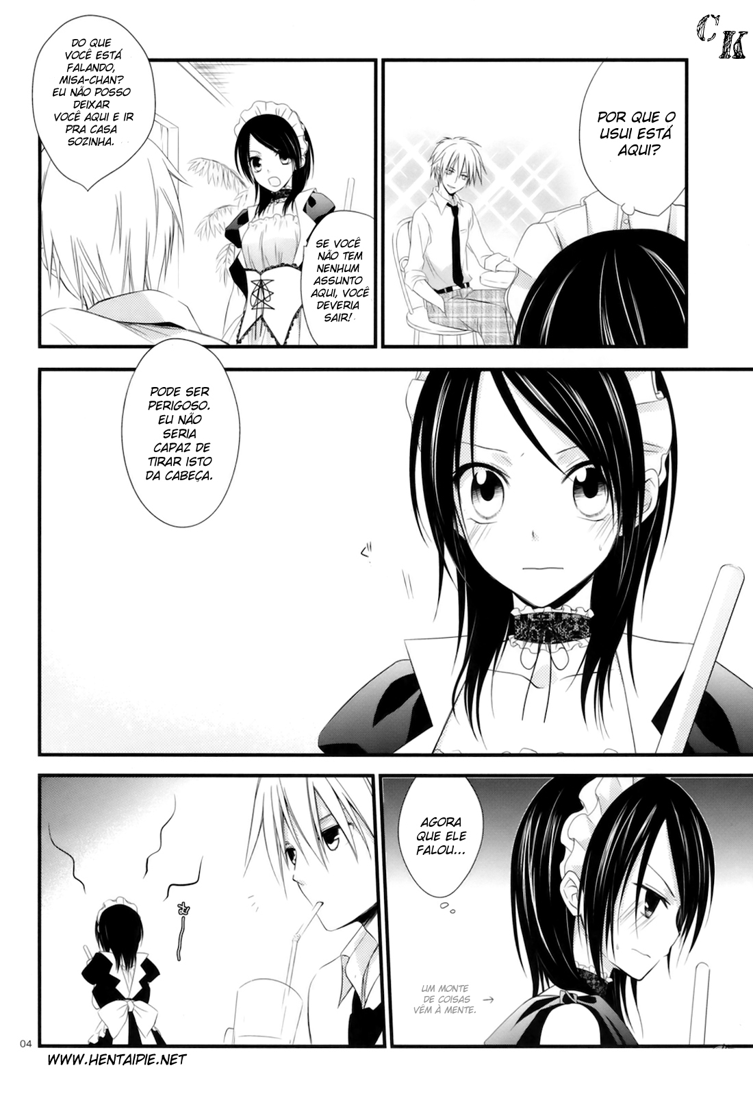 [m.s.t. (Nanami Yasuna)] elle* (Kaichou wa Maid-sama!) [Portuguese-BR] {CHRONO KIMERA} [2009-09-29] page 4 full