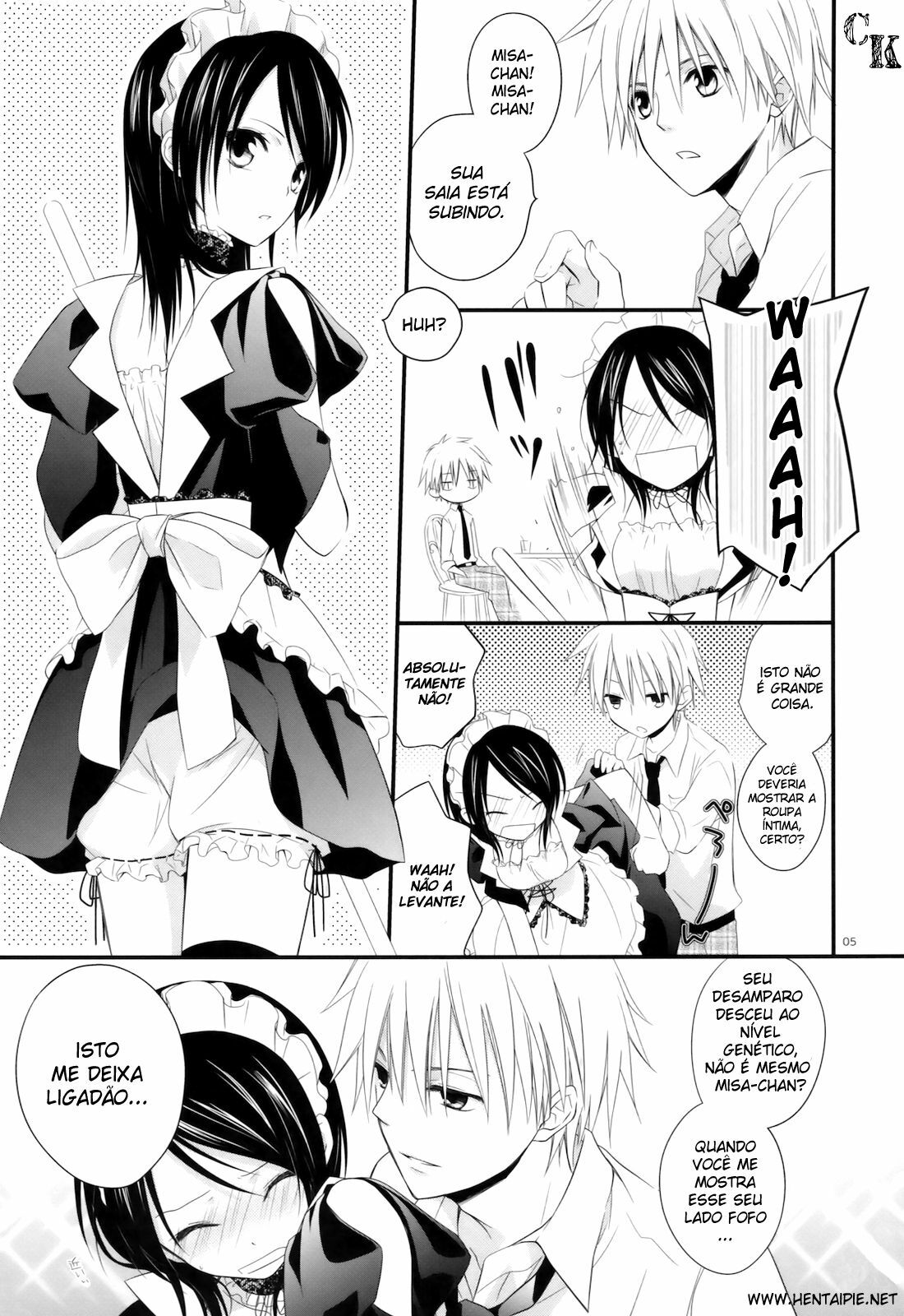 [m.s.t. (Nanami Yasuna)] elle* (Kaichou wa Maid-sama!) [Portuguese-BR] {CHRONO KIMERA} [2009-09-29] page 5 full