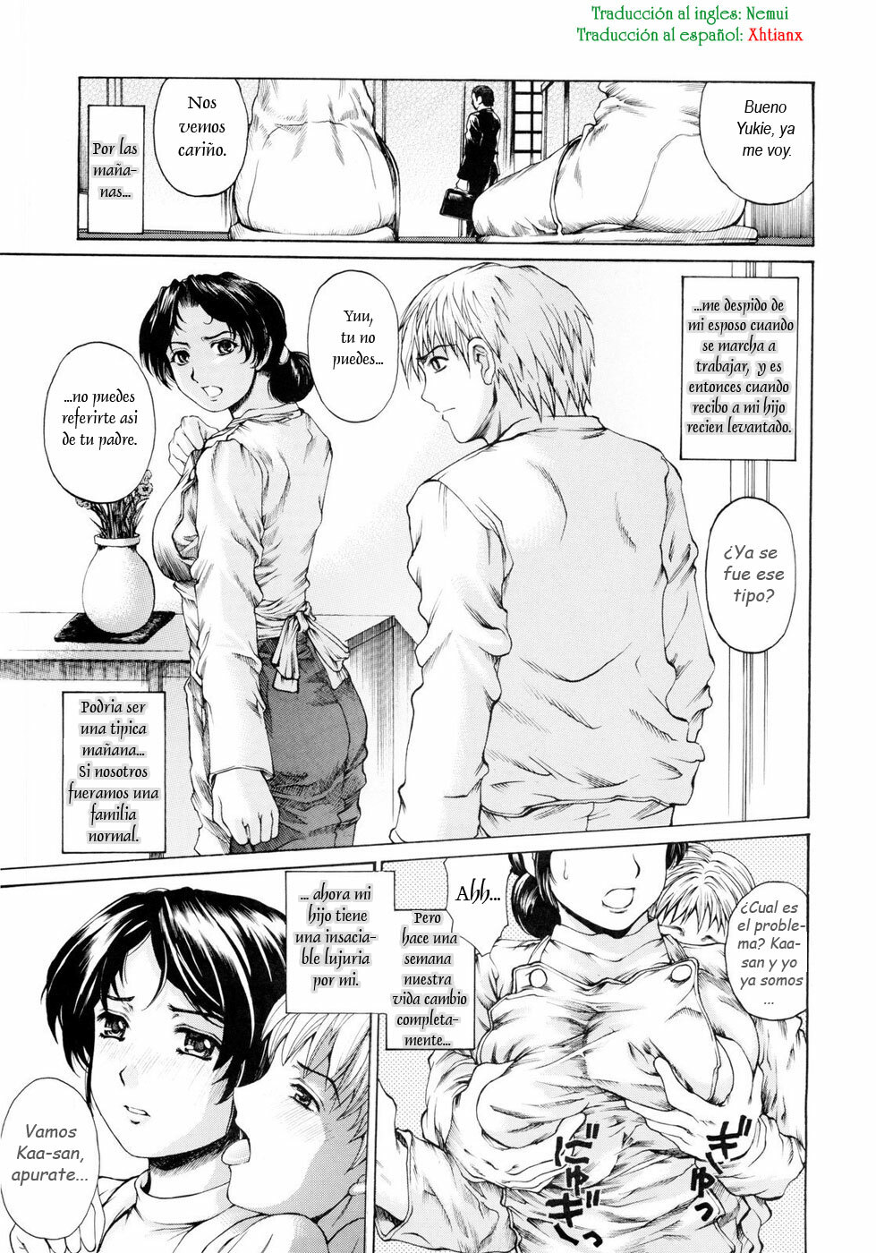 [Subesube1kg (Narita Kyousha)] 9-Ji Kara 5-ji Made no Koibito I - NINE to FIVE LOVER | Amante de 9 a 5 Cap.1 [Spanish] [2009-11-10] page 5 full